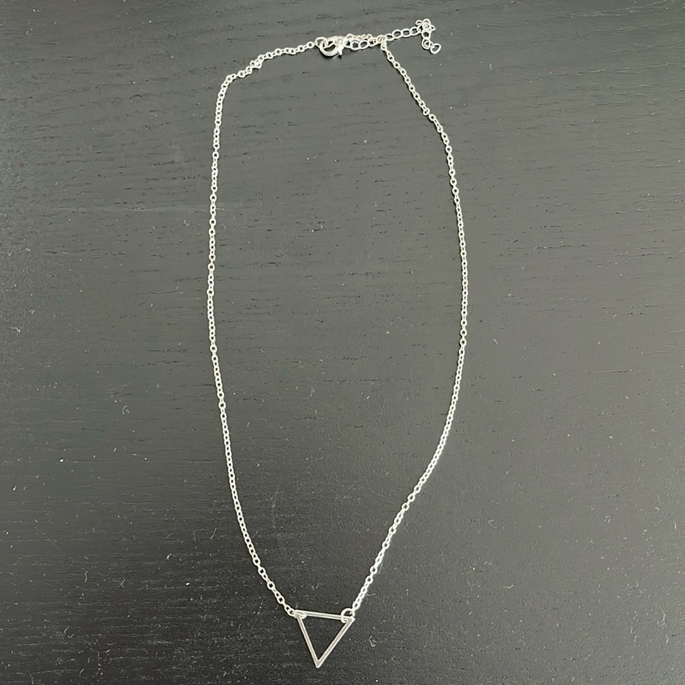 Triangle Pendant Necklace